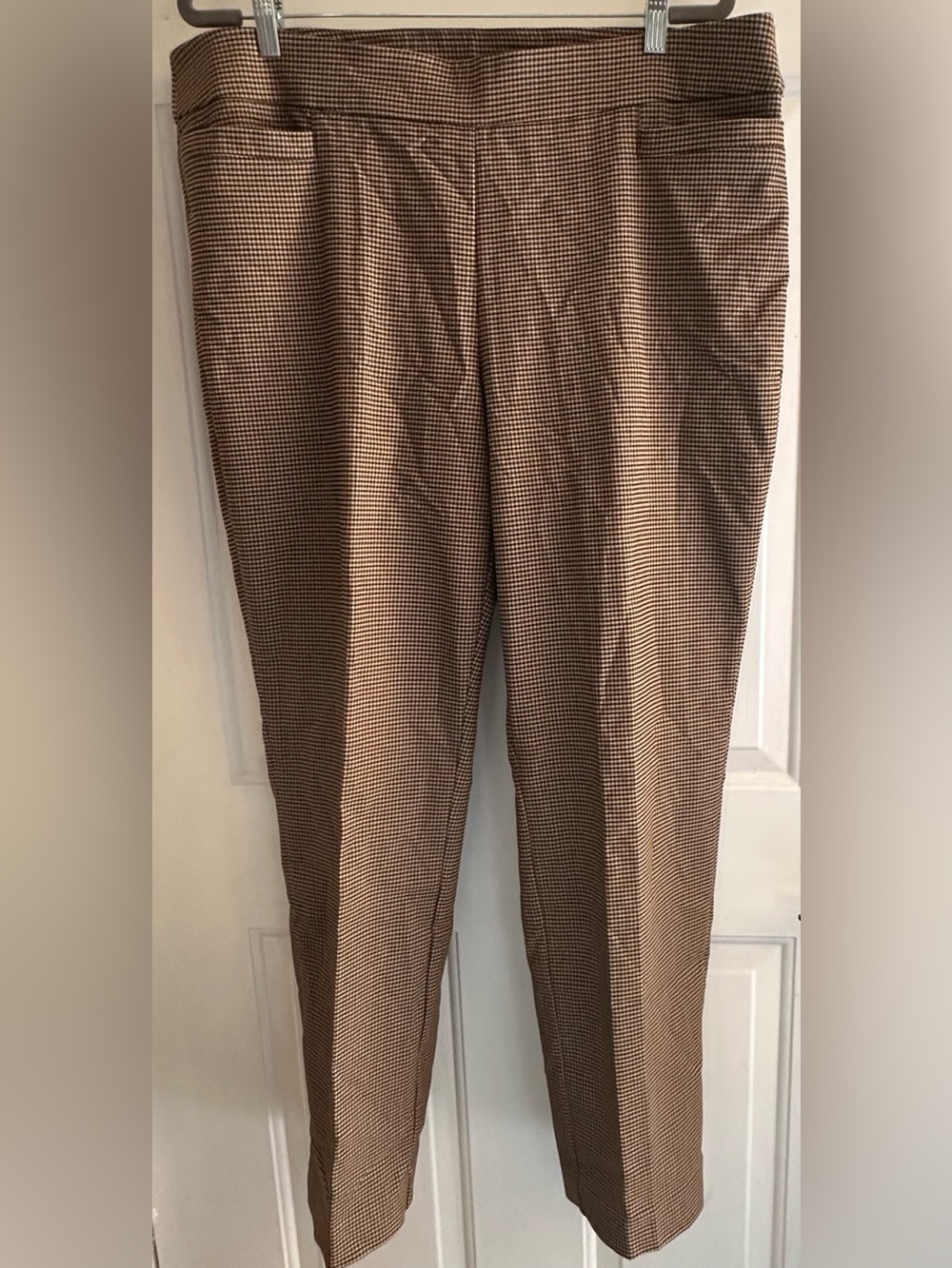 Briggs New York Brown Houndstooth Dress Pants